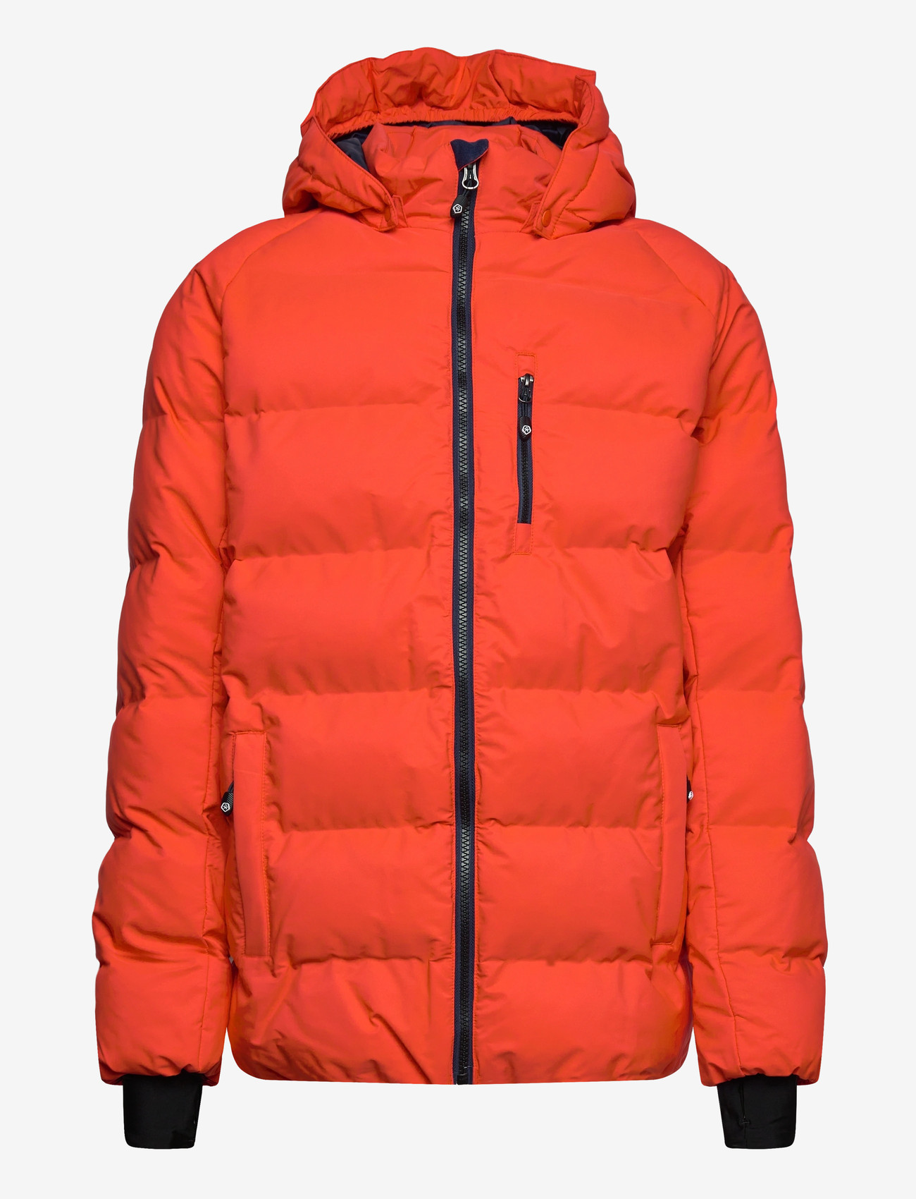 Color Kids - Ski Jacket - Quilt - skijakker - tangerine tango - 0