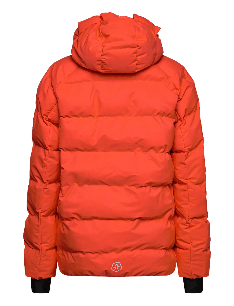 Color Kids - Ski Jacket - Quilt - skijakker - tangerine tango - 1