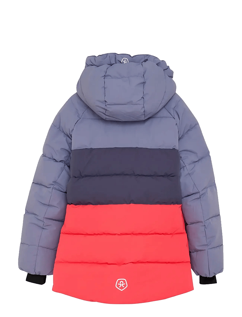 Color Kids - Ski Jacket -Quilt & Colorblock - skijakker - blue granite - 1
