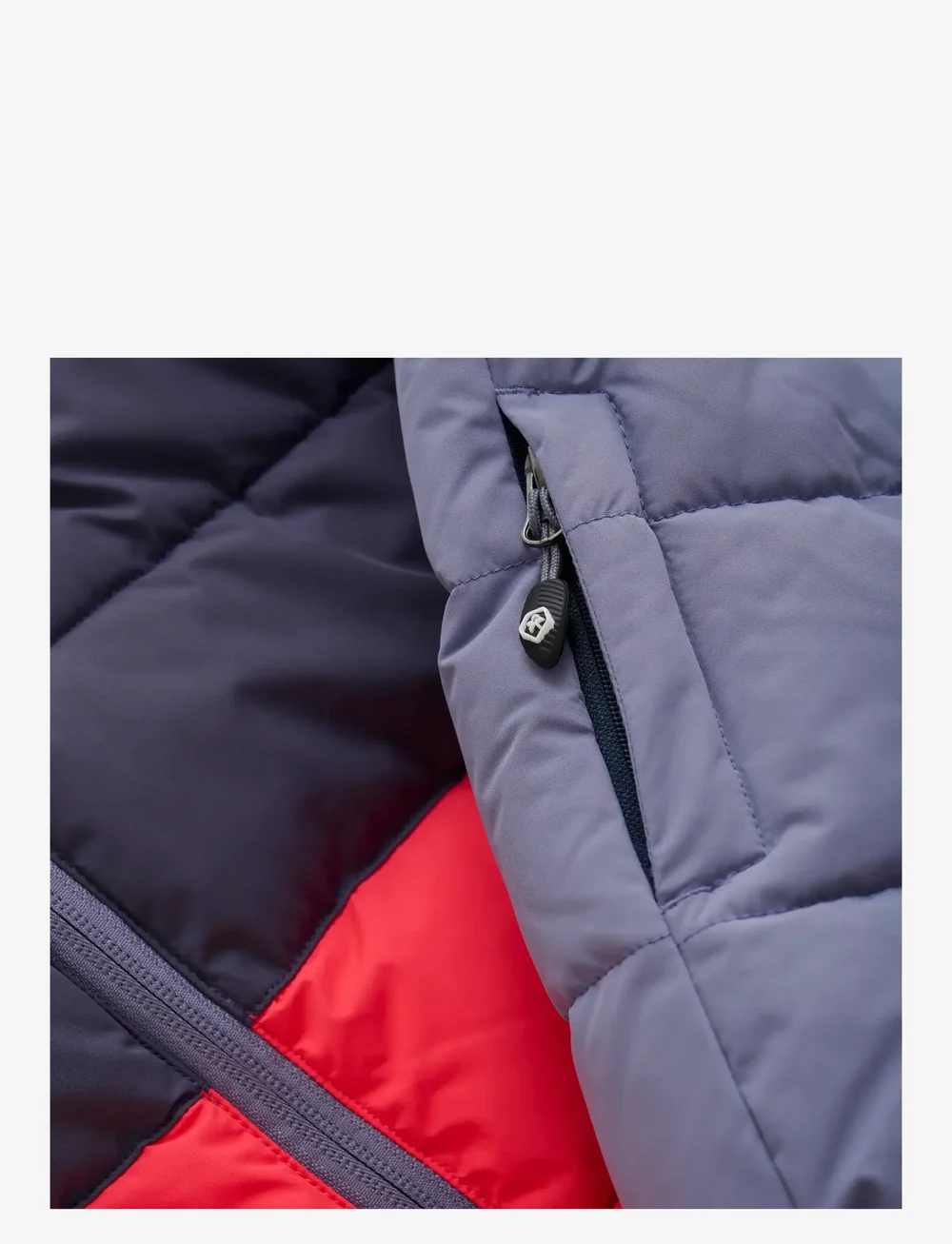 Color Kids - Ski Jacket -Quilt & Colorblock - skijacken - blue granite - 3