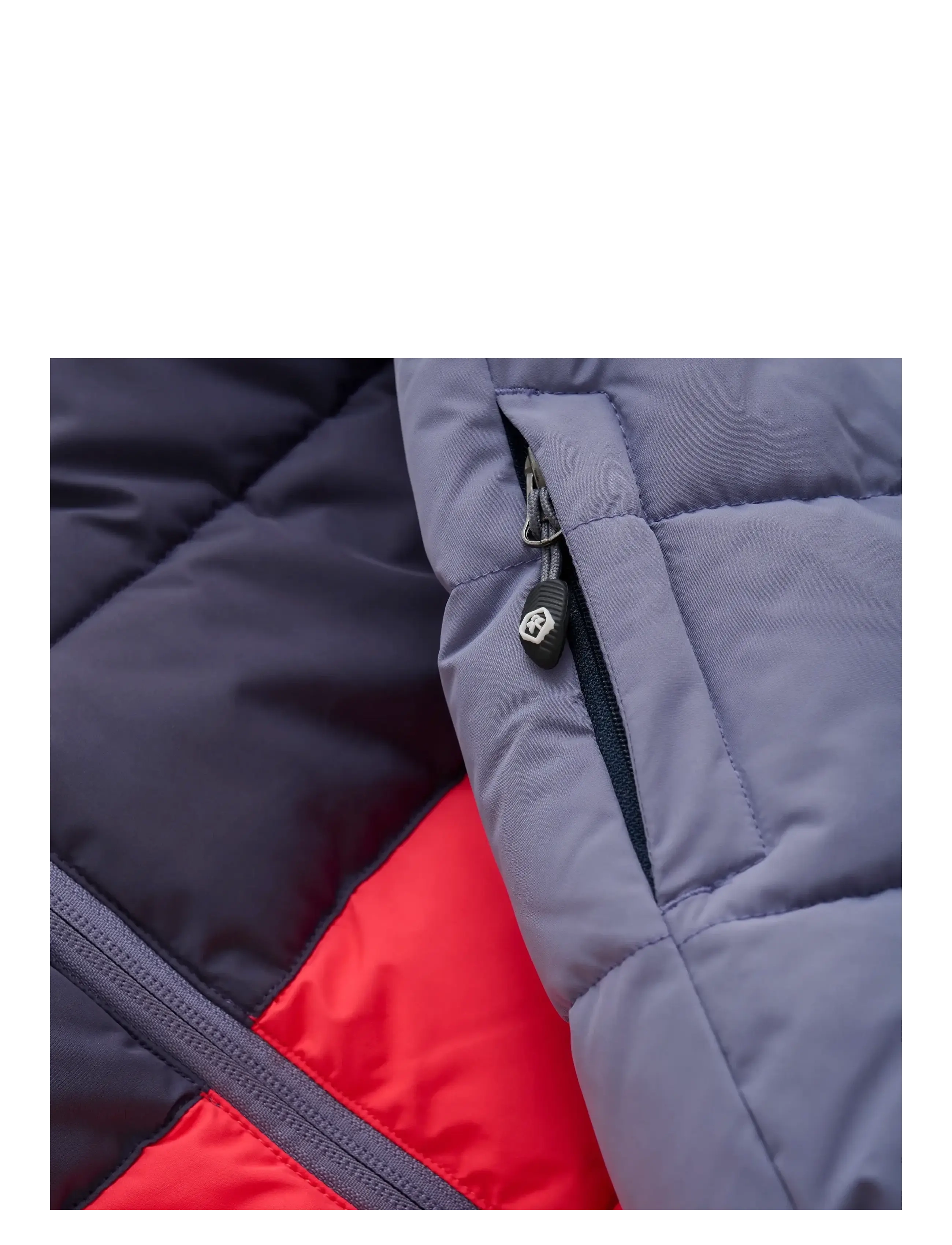 Color Kids - Ski Jacket -Quilt & Colorblock - vestes de ski - blue granite - 3