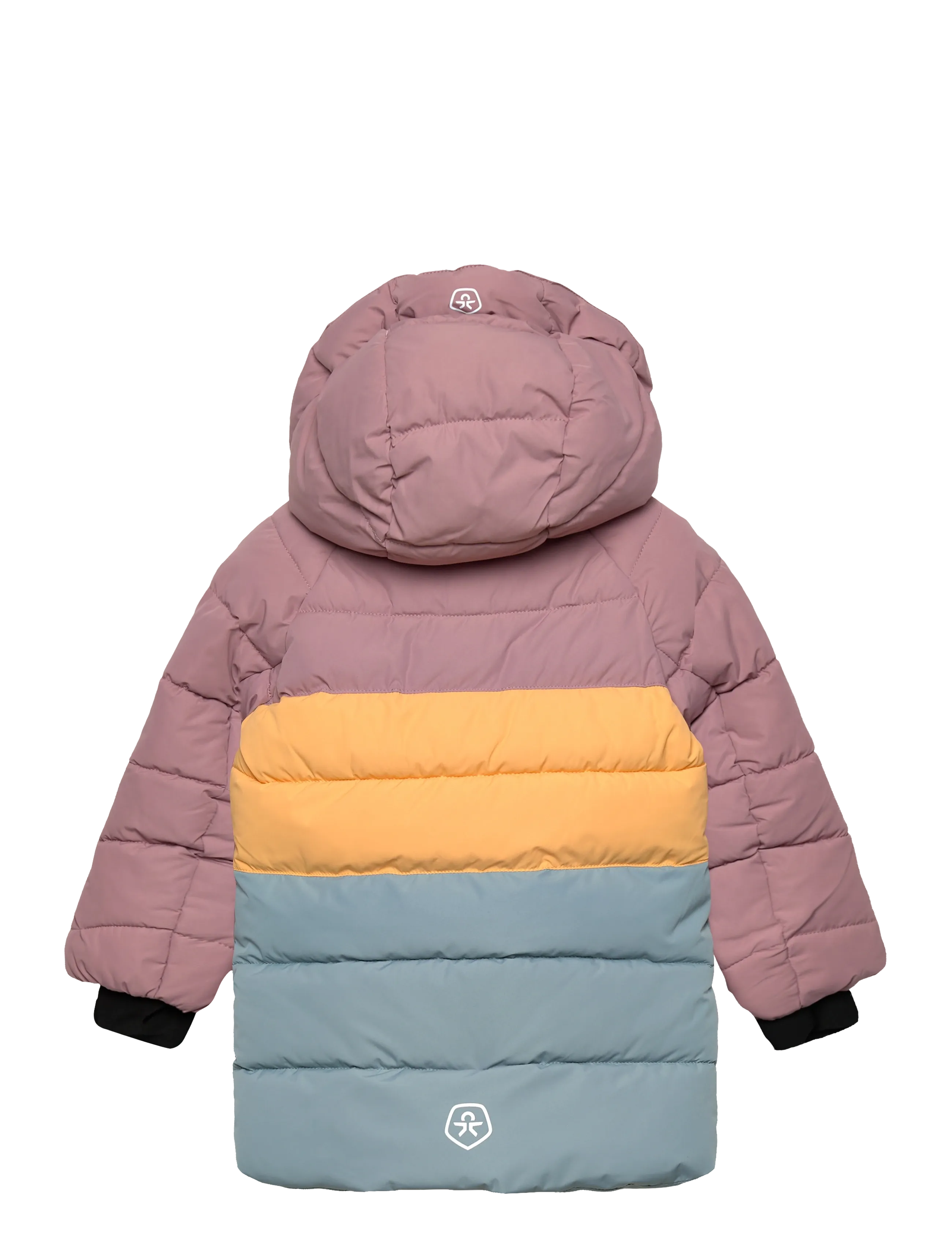 Color Kids - Ski Jacket -Quilt & Colorblock - skijacken - woodrose - 1