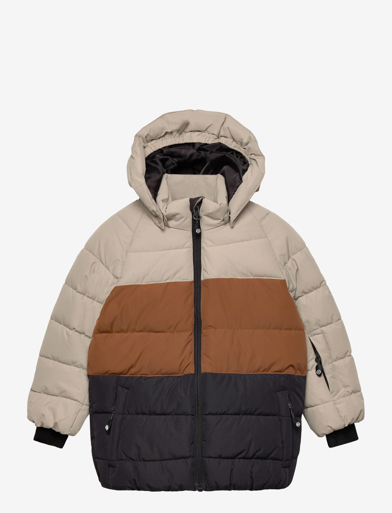 Color Kids - Ski Jacket -Quilt & Colorblock - pure cashmere - 1