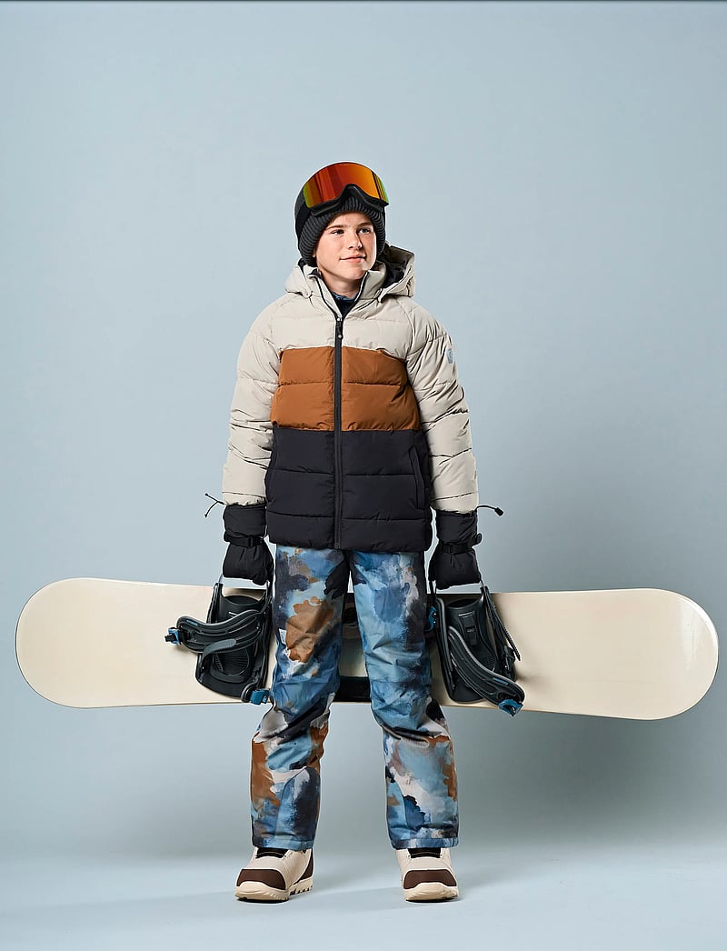 Color Kids - Ski Jacket -Quilt & Colorblock - pure cashmere - 0