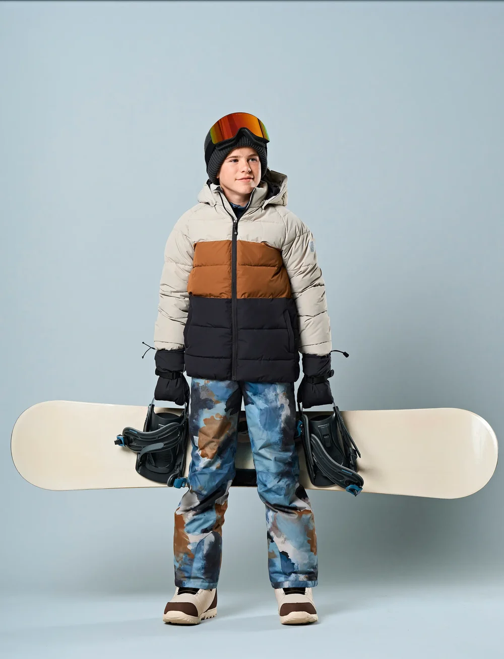 Color Kids - Ski Jacket -Quilt & Colorblock - isolierte jacken - pure cashmere - 0