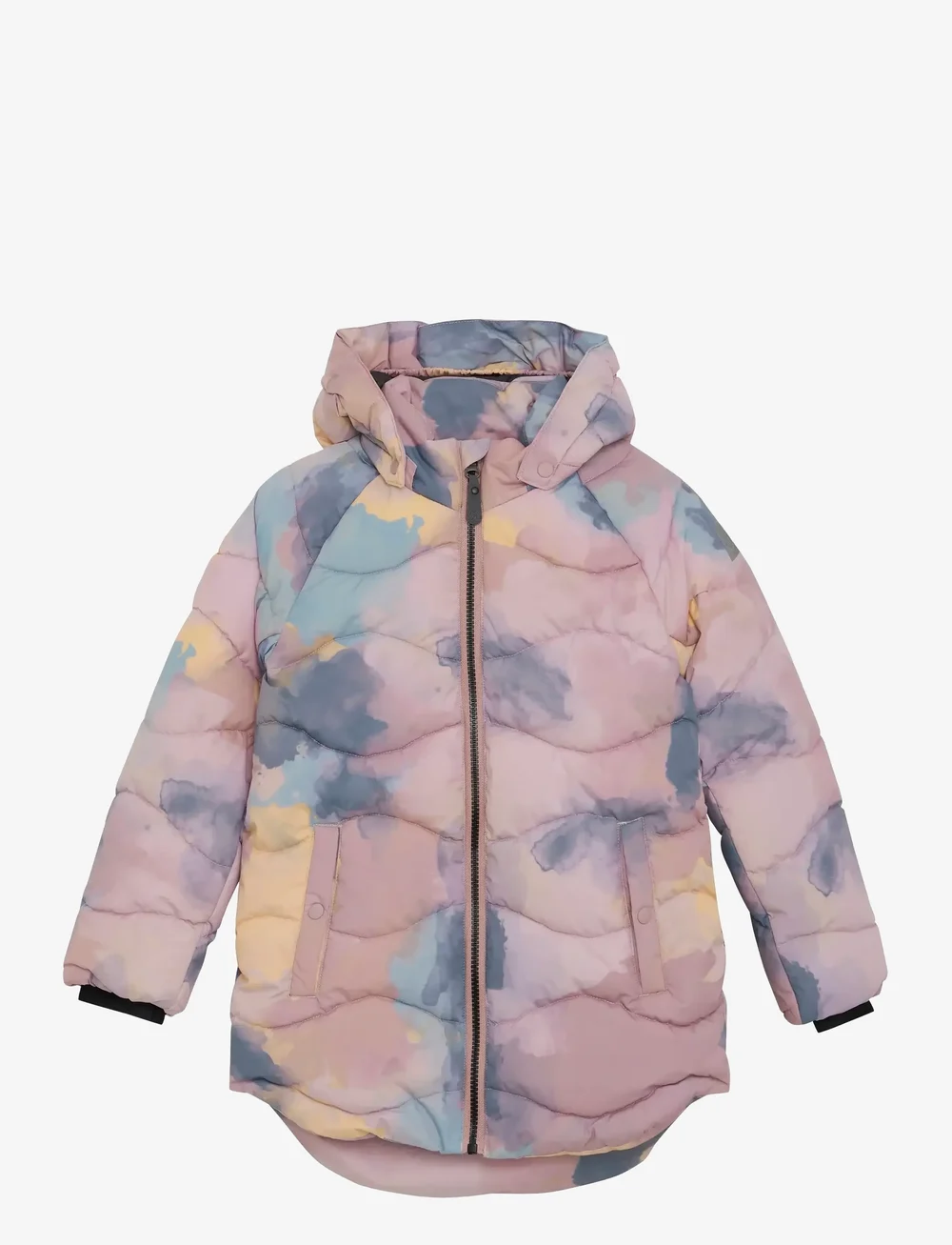 Color Kids - Jacket - Quilt, Long & AOP - anorakker - antler - 0