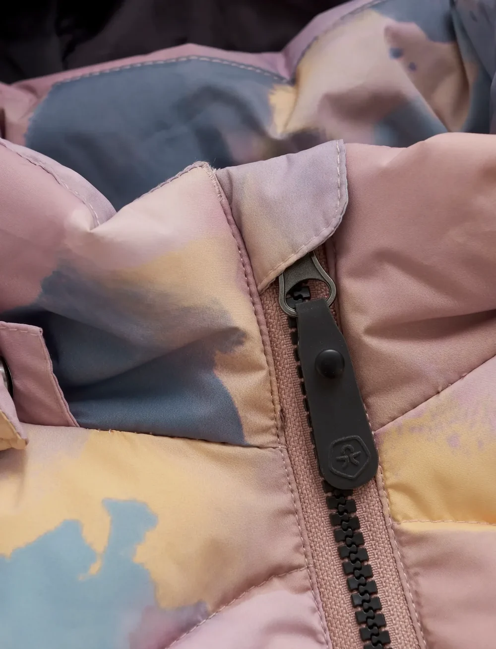 Color Kids - Jacket - Quilt, Long & AOP - anorakker - antler - 2