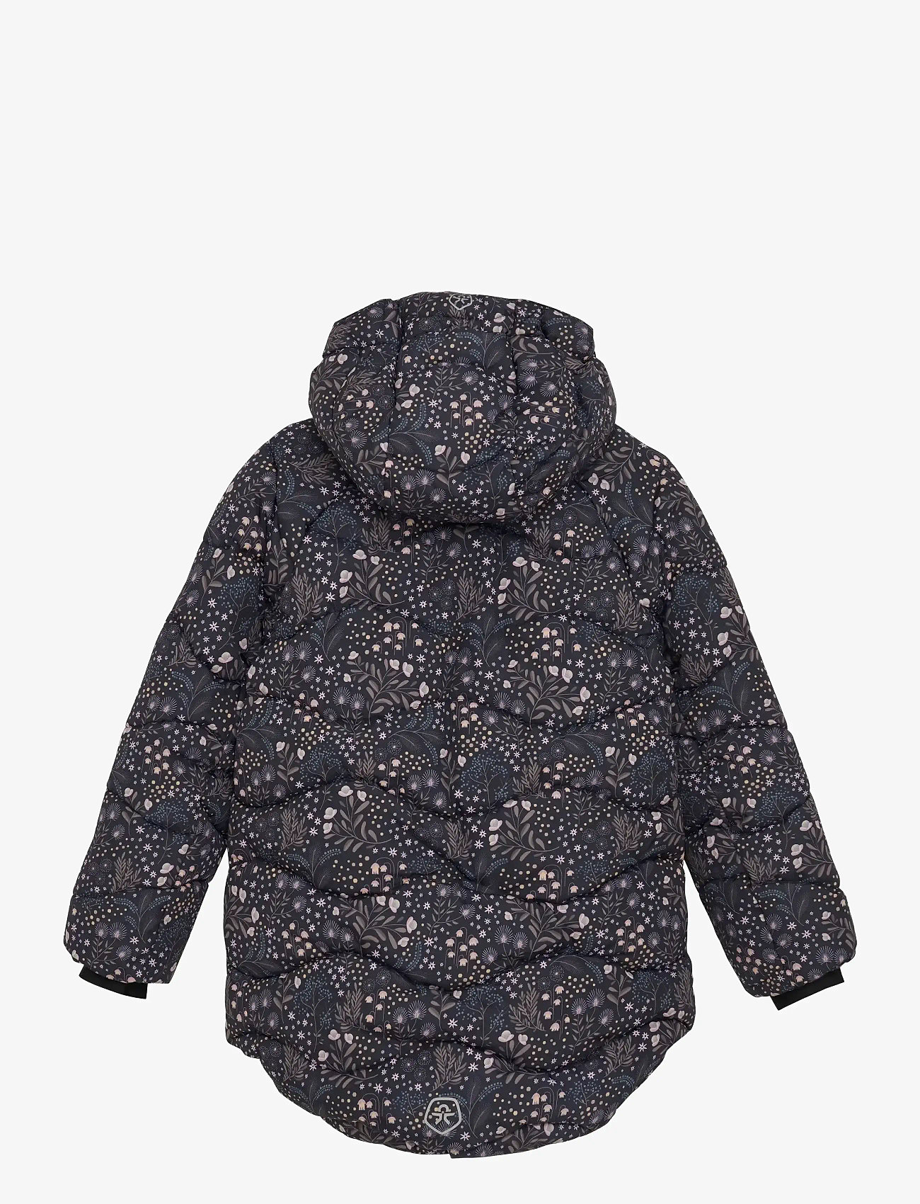 Color Kids - Jacket - Quilt, Long & AOP - anorakker - phantom - 1