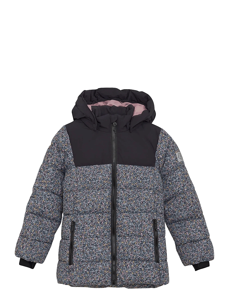 Color Kids - Jacket - Quilt & AOP - overtøj - phantom - 0