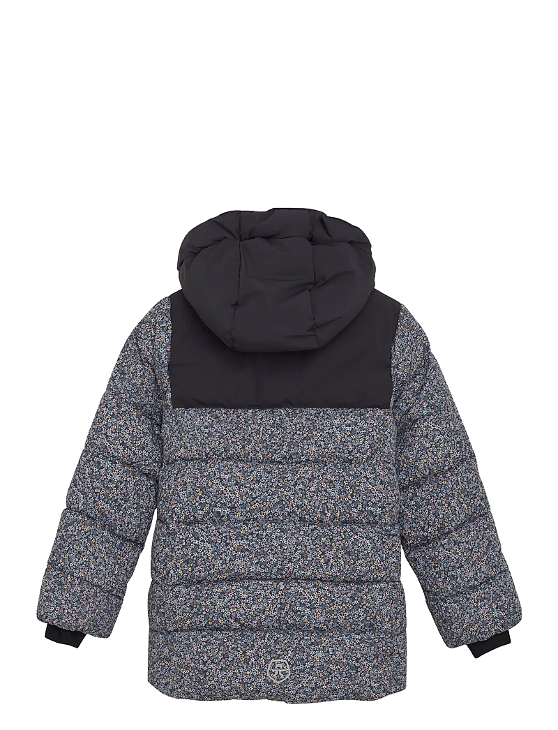 Color Kids - Jacket - Quilt & AOP - overtøj - phantom - 1