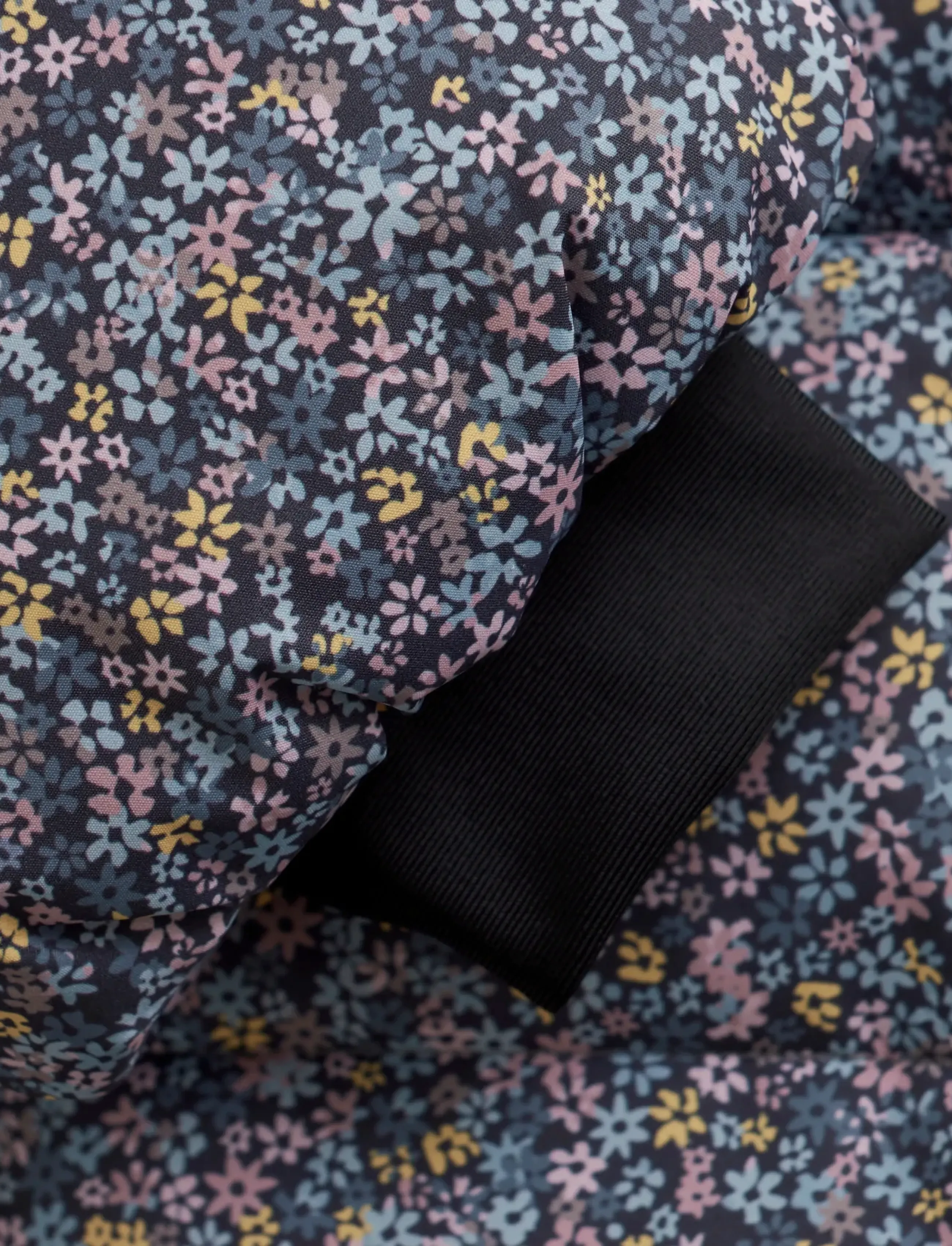 Color Kids - Jacket - Quilt & AOP - vinterjakker - phantom - 2