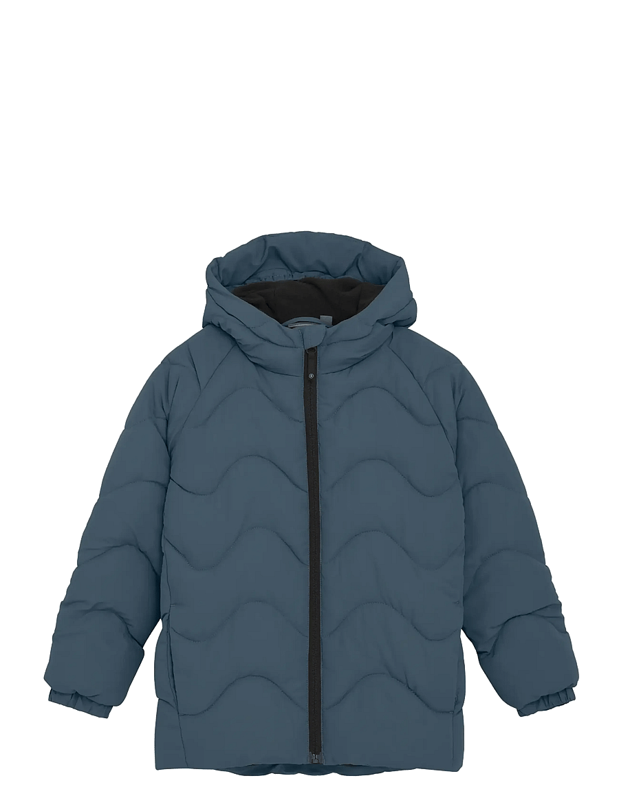 Color Kids - Jacket W. Hood - Quilt - steppjacken - stormy weather - 0