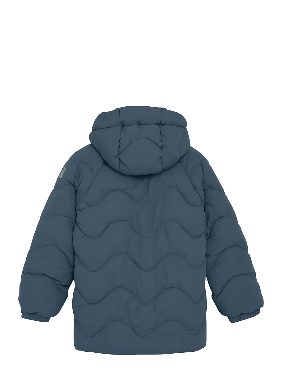 Color Kids - Jacket W. Hood - Quilt - steppjacken - stormy weather - 1