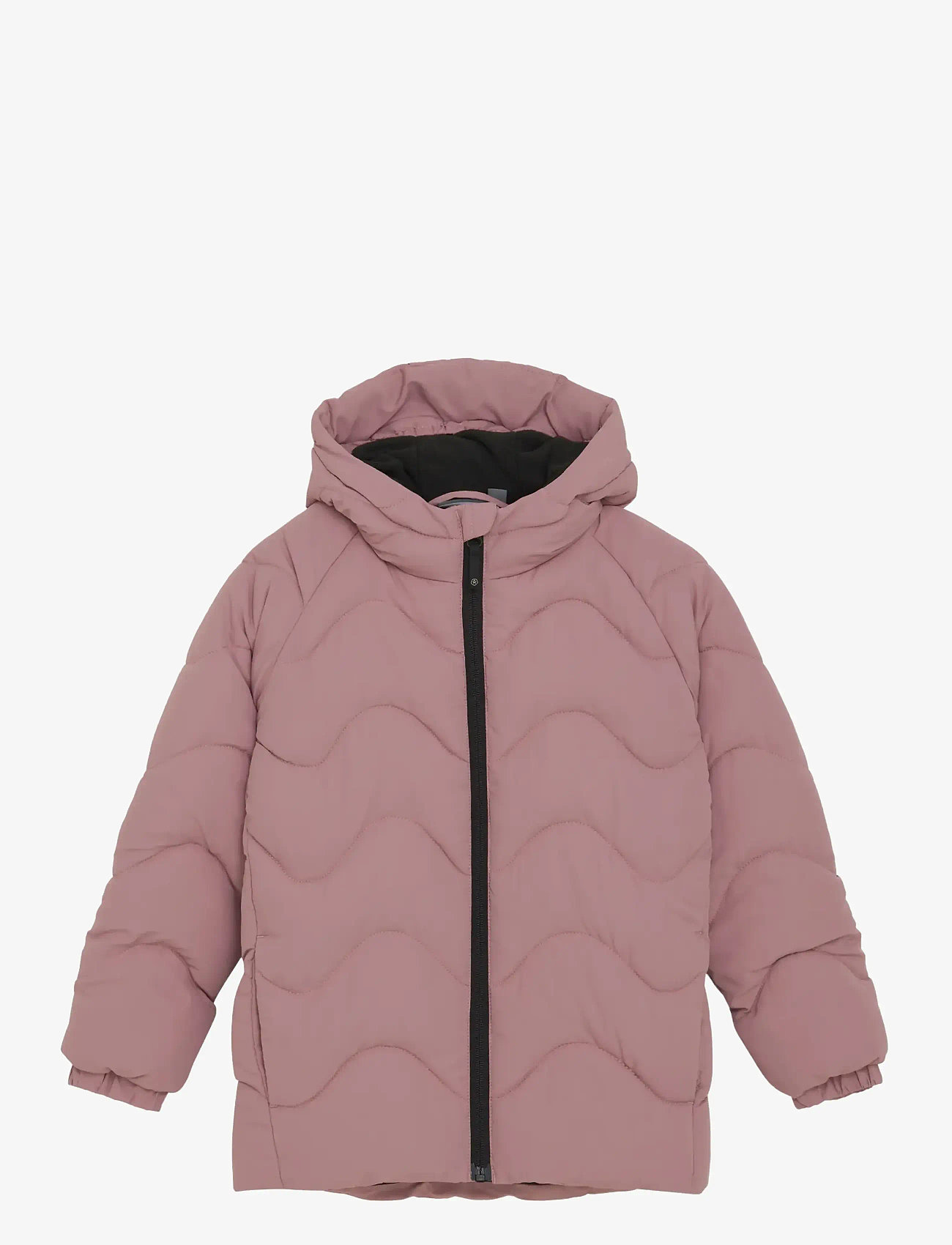 Color Kids - Jacket W. Hood - Quilt - quiltede jakker - woodrose - 0