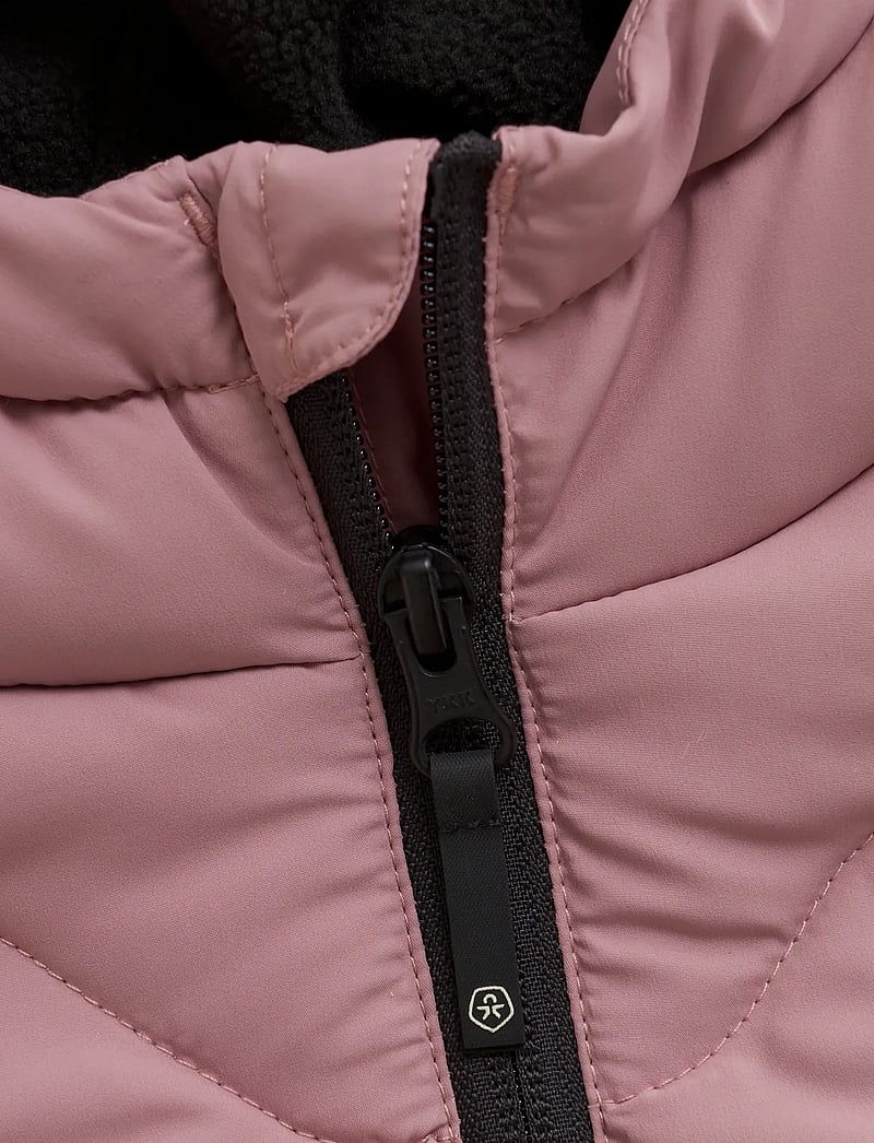 Color Kids - Jacket W. Hood - Quilt - quiltede jakker - woodrose - 2