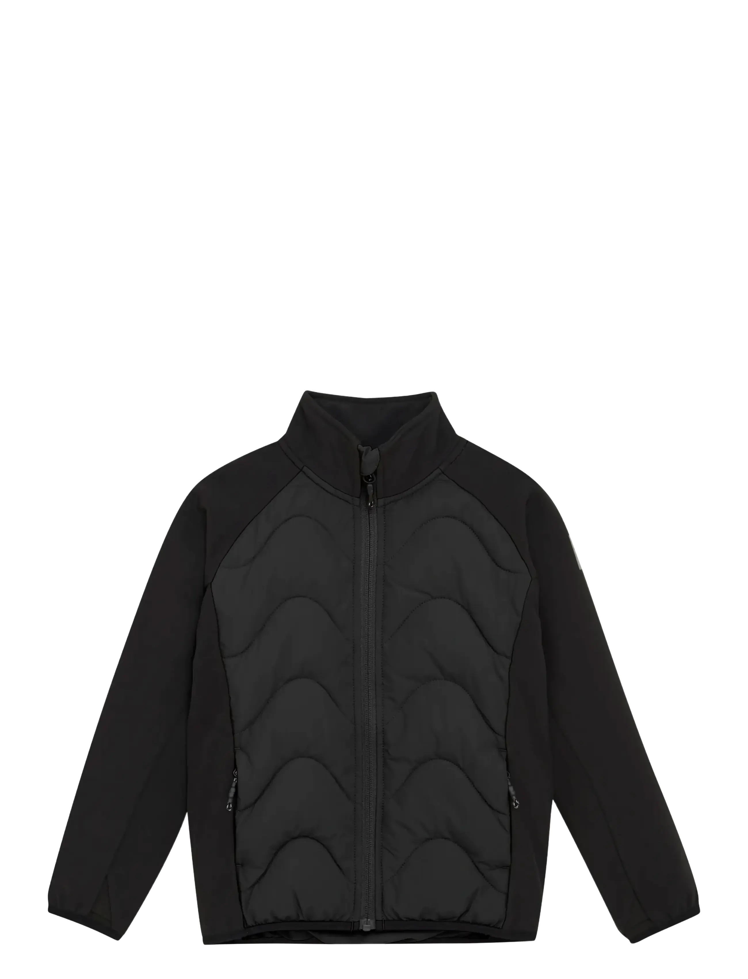 COLOR Kinder Sofhell Hybrid Jacke Schwarz - 122 - Kinder