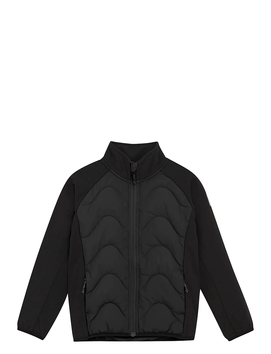 Color Kids - Sofhell Hybrid Jacket - tepitud jakid - black - 0