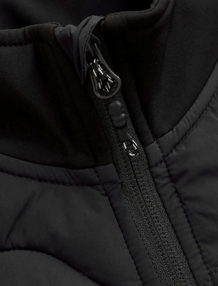 Color Kids - Sofhell Hybrid Jacket - tepitud jakid - black - 2