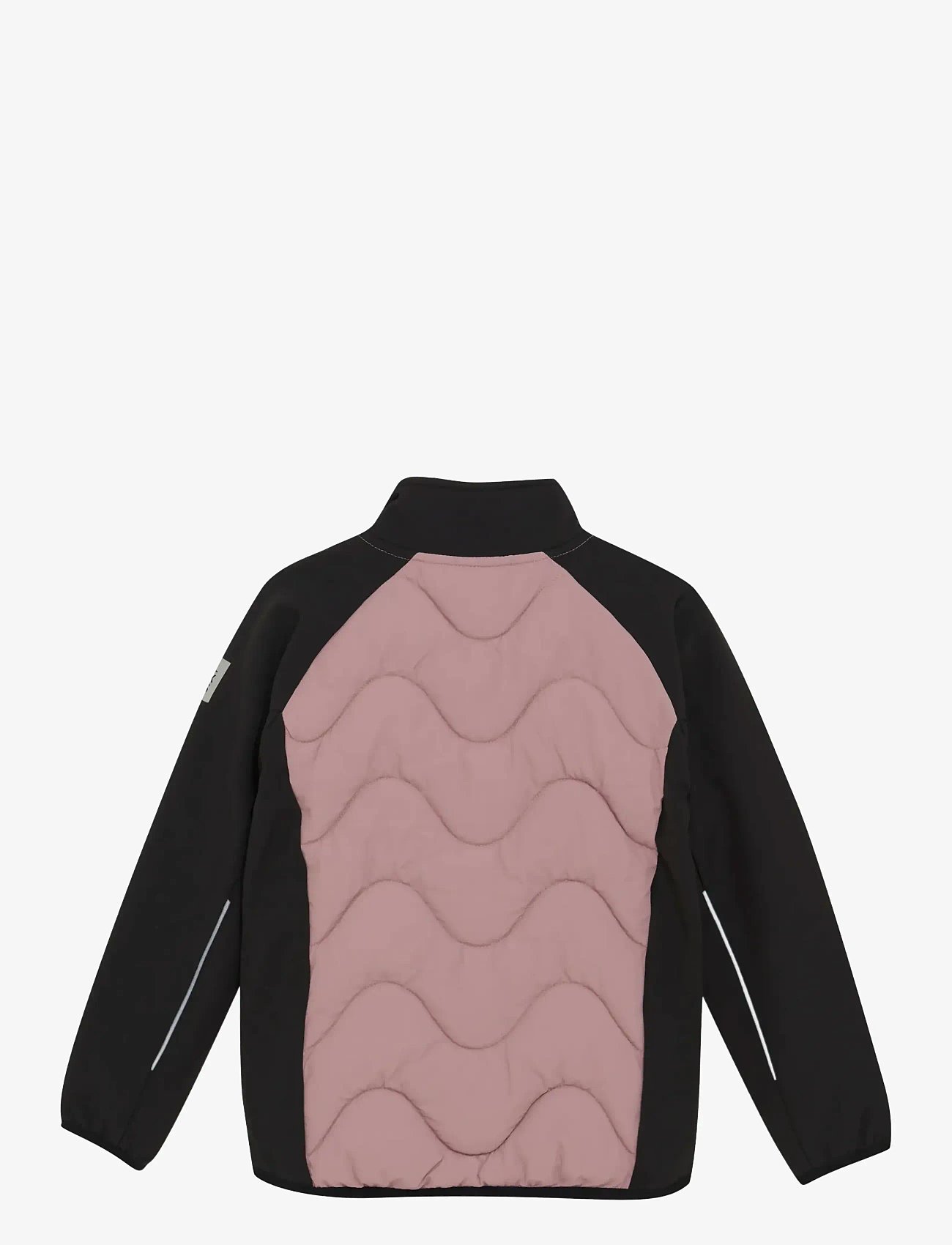Color Kids - Sofhell Hybrid Jacket - quilted jackets - woodrose - 1