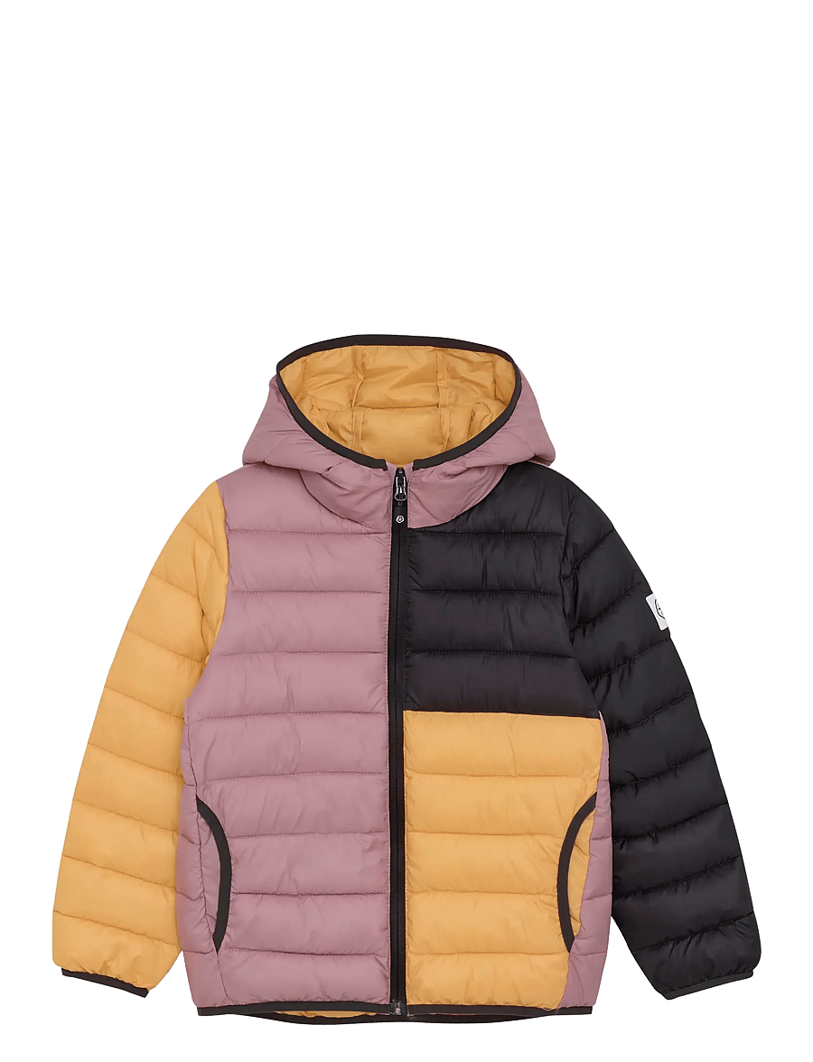 Color Kids - Jacket W. Hood - Quilt - quiltede jakker - woodrose - 0