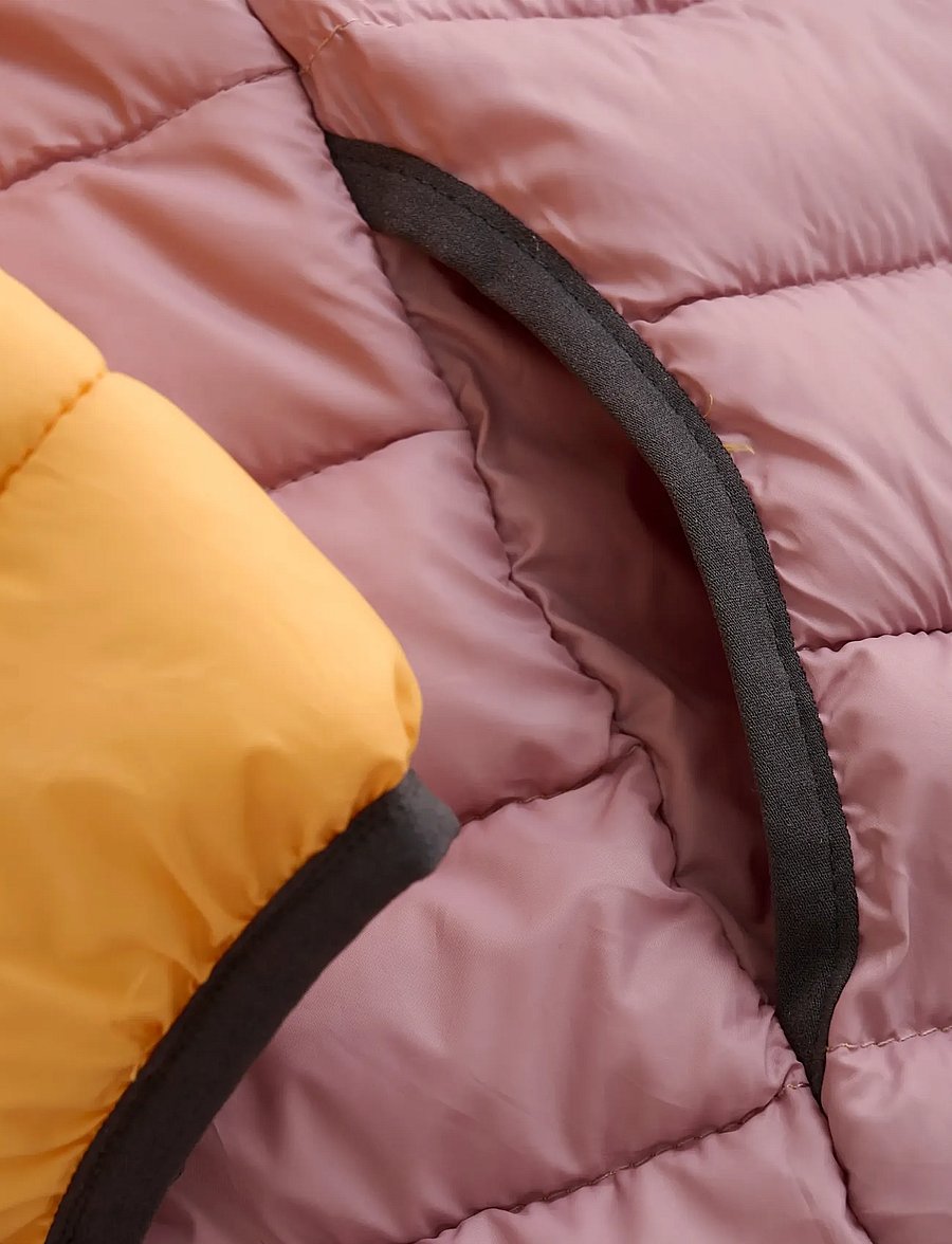 Color Kids - Jacket W. Hood - Quilt - quiltede jakker - woodrose - 3