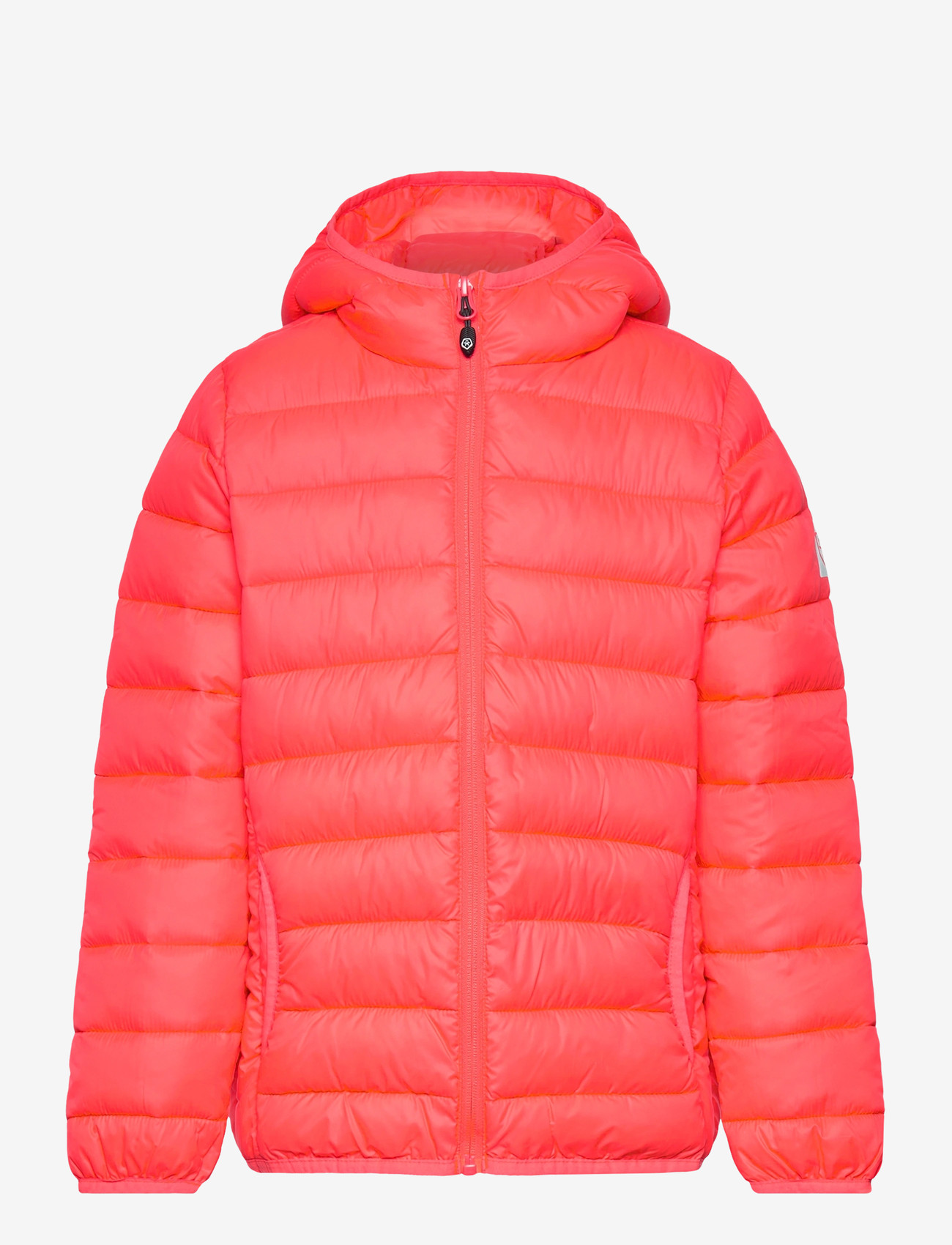 Color Kids - Jacket W. Hood - Quilt - quilted jackets - diva pink - 0