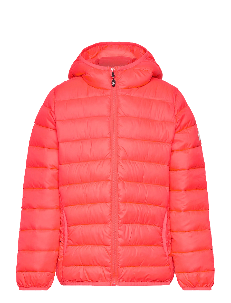Color Kids - Jacket W. Hood - Quilt - quiltede jakker - diva pink - 0