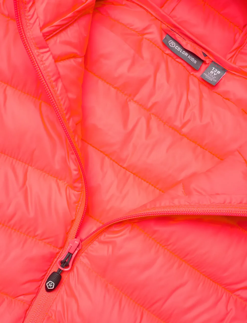 Color Kids - Jacket W. Hood - Quilt - steppjacken - diva pink - 2