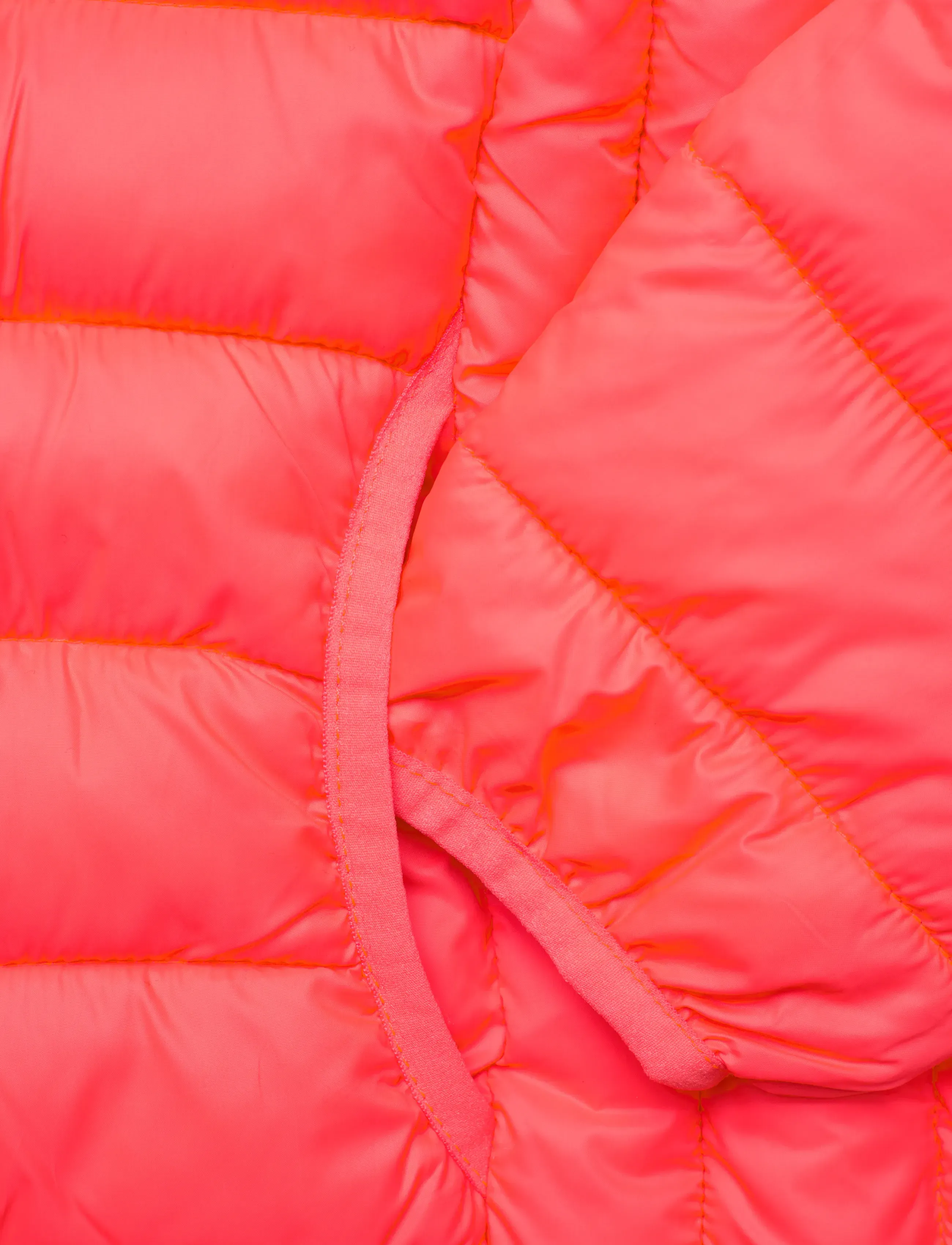 Color Kids - Jacket W. Hood - Quilt - quiltede jakker - diva pink - 3