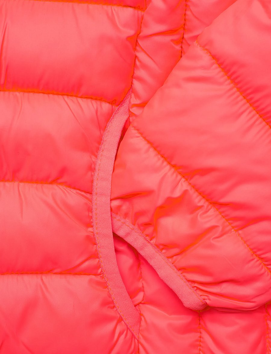 Color Kids - Jacket W. Hood - Quilt - quiltede jakker - diva pink - 3