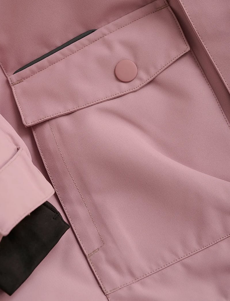 Color Kids - Parka W. Fake Fur - skijakker - woodrose - 2