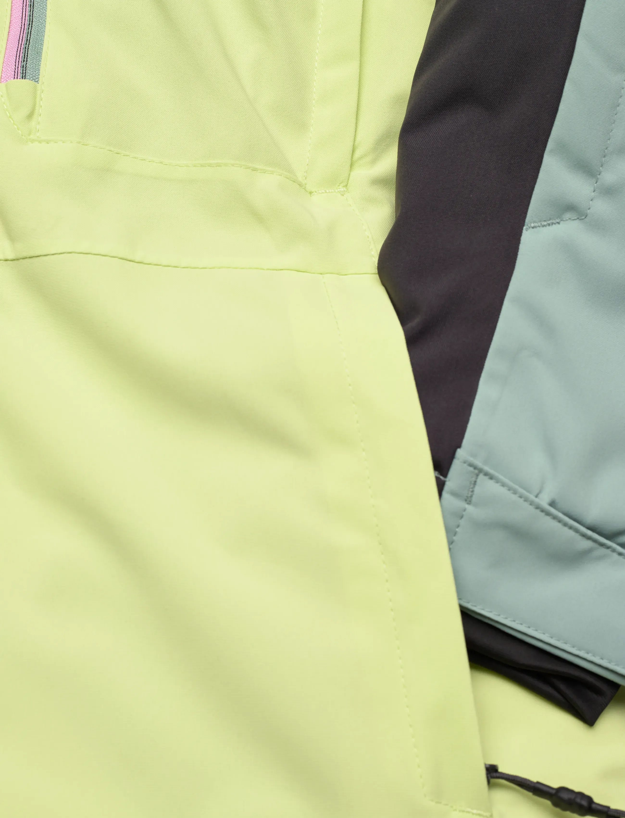 Color Kids - Jr. Ski Jacket -Colorbl. - vinterjakker - shadow lime - 3