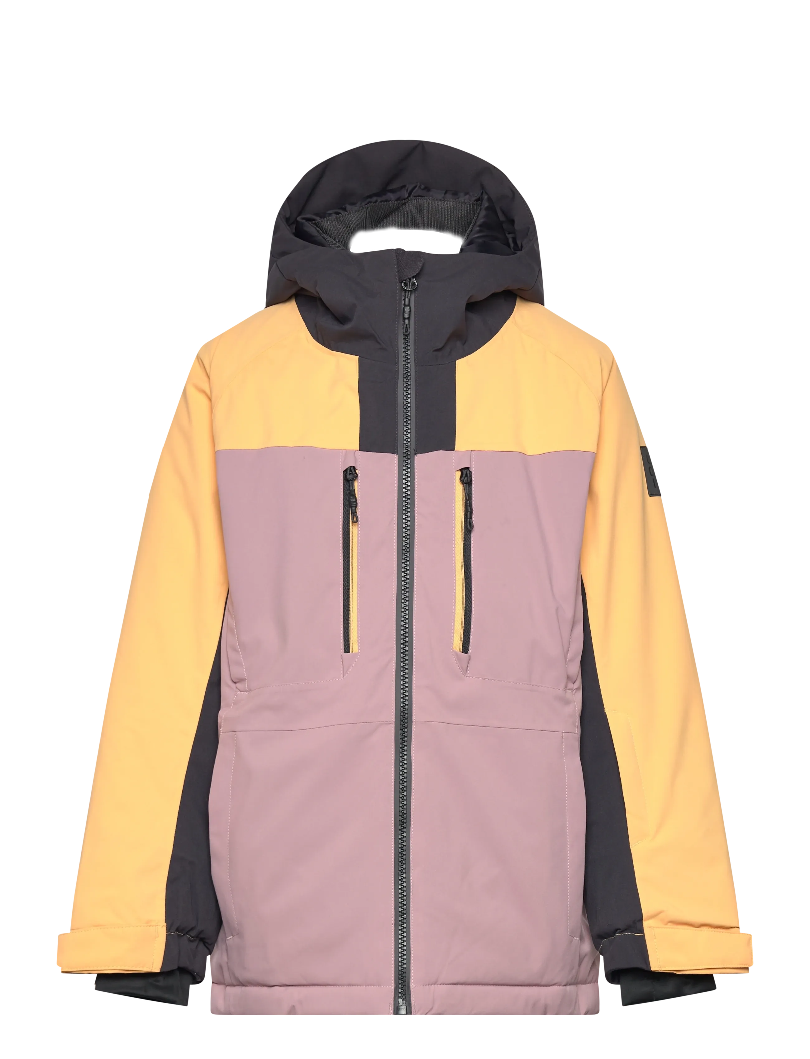 Color Kids Jr. Ski Jacket -Colorbl. - Ytterkläder - WOODROSE / black