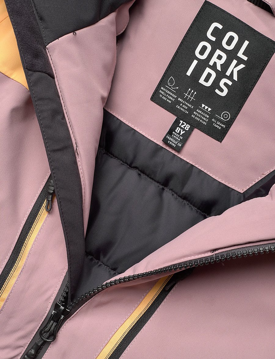 Color Kids - Jr. Ski Jacket -Colorbl. - skidjackor - woodrose - 2