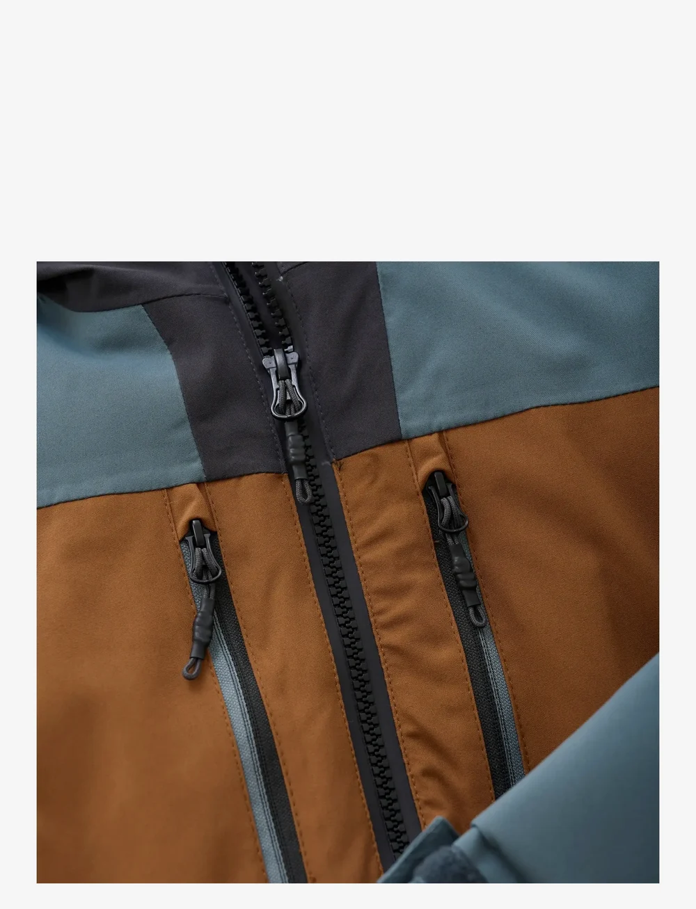 Color Kids - Jr. Ski Jacket - Colorbl. - isolerede jakker - nuthatch - 3