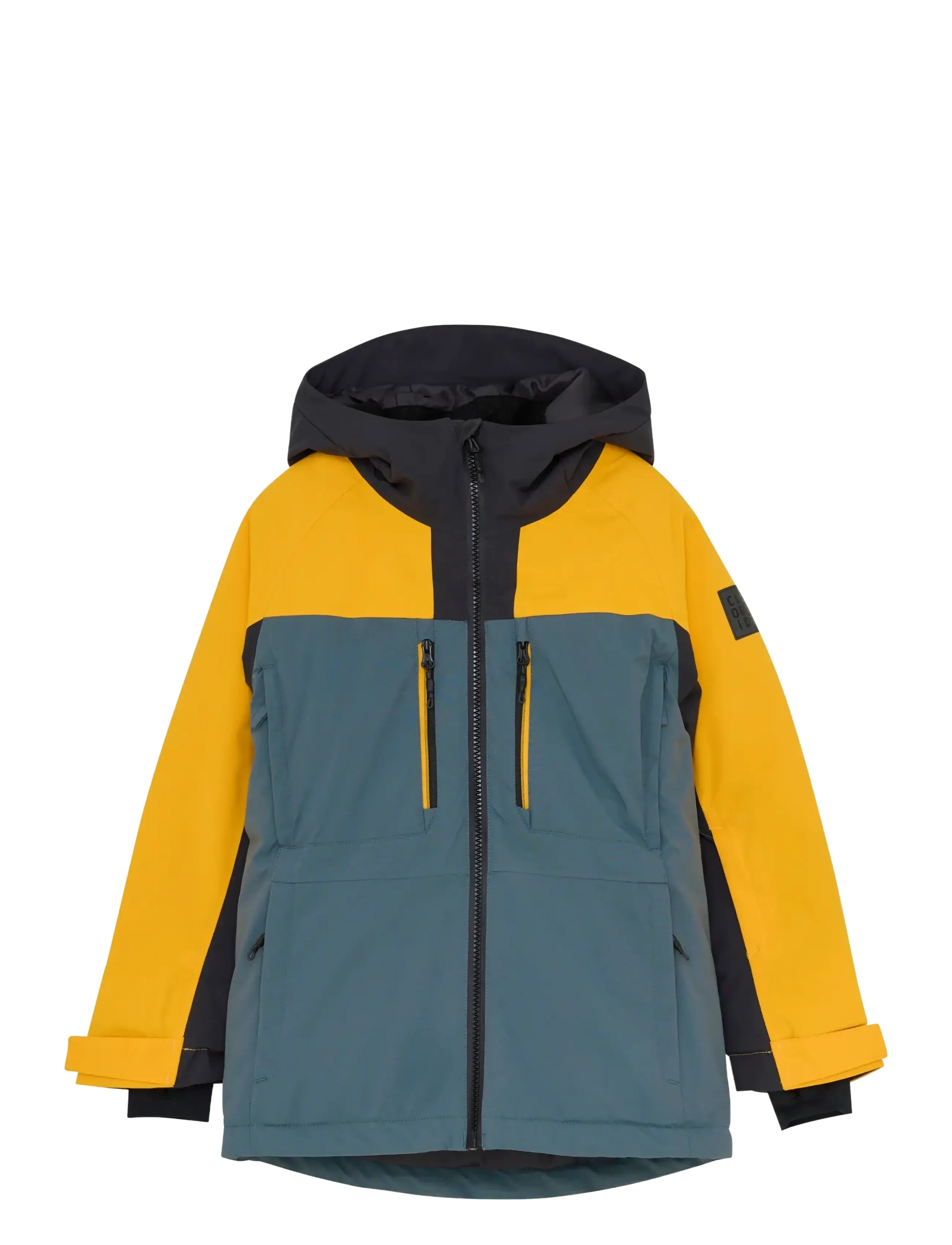 Color Kids Jr. Ski Jacket - Colorbl. - Inspiration - STORMY WEATHER / yellow