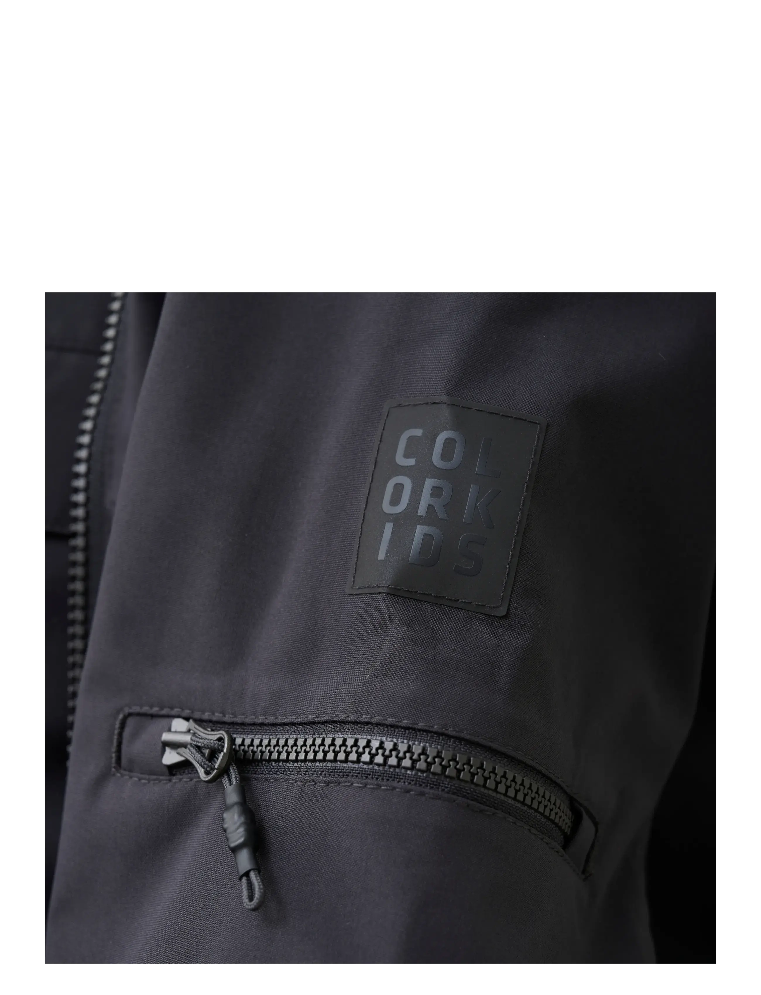 Color Kids - Jr. Ski Jacket - kurtki narciarskie - phantom - 3