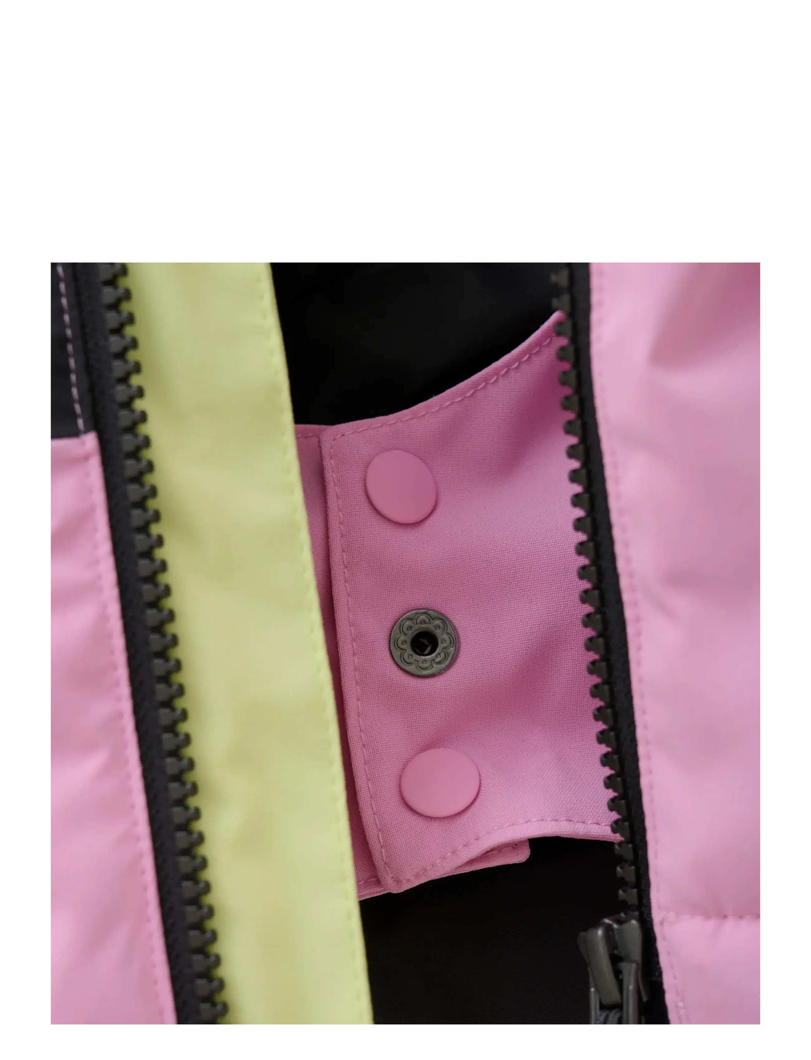 Color Kids - Jr. Ski Jacket - shadow lime - 2