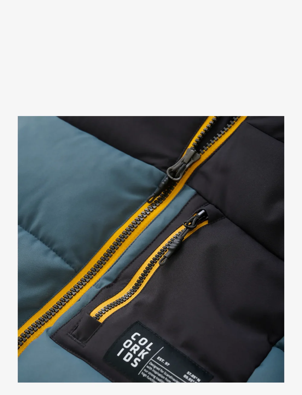 Color Kids - Jr. Ski Puffer Jacket - Quilt - skijacken - stormy weather - 4