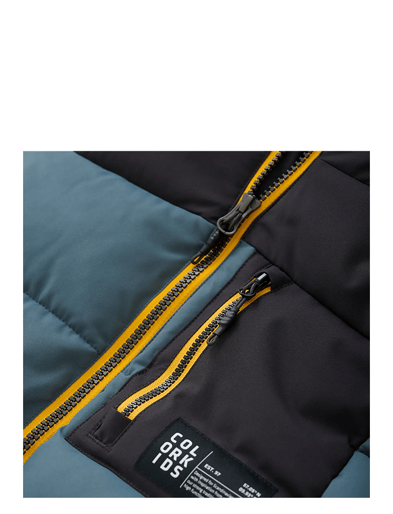 Color Kids - Jr. Ski Puffer Jacket - Quilt - skijakker - stormy weather - 4