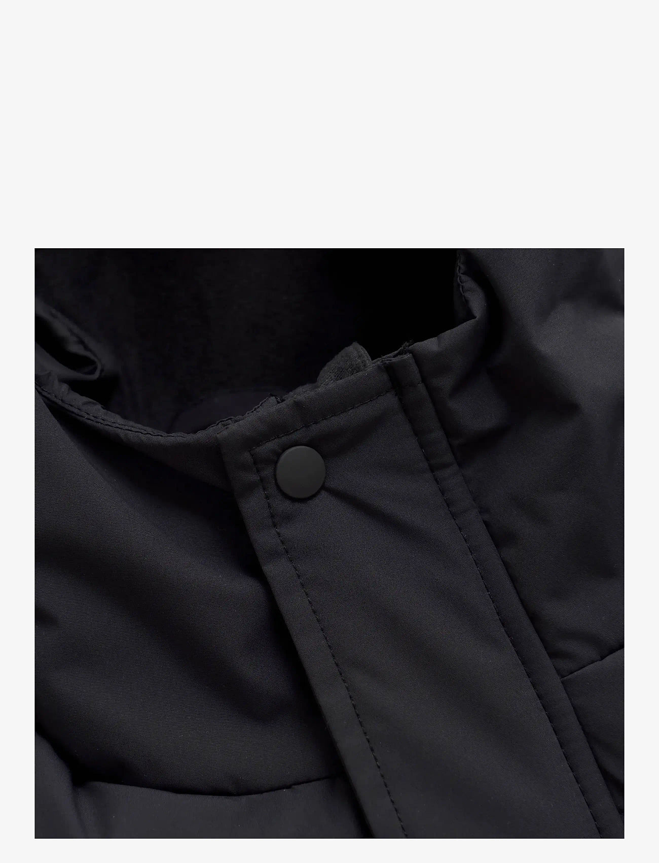 Color Kids - Jr. Puffer Jacket - Long - paksud joped - phantom - 3