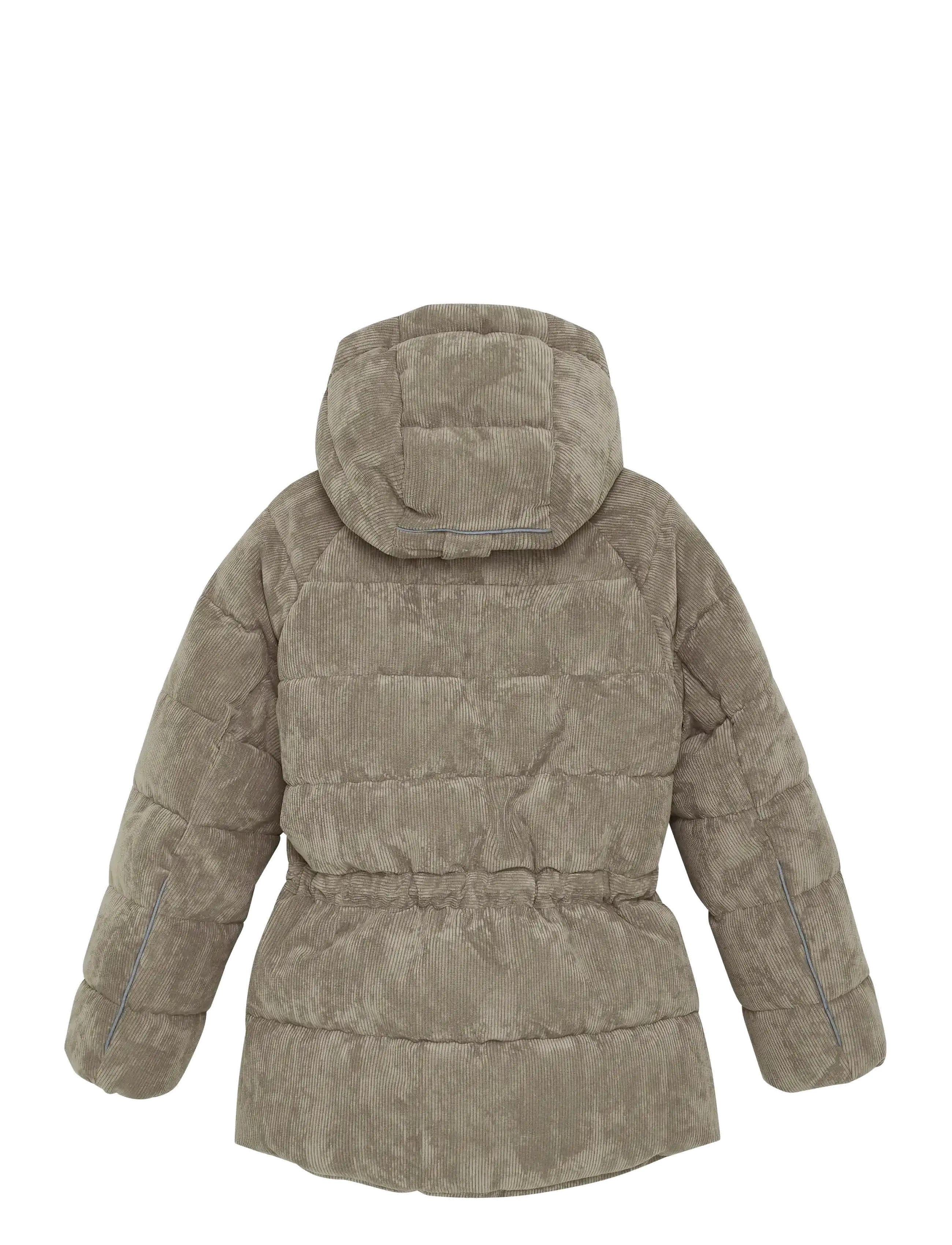 Color Kids - Jr. Jacket W. String -Corduroy - jakas ar siltu oderi - fossil - 2