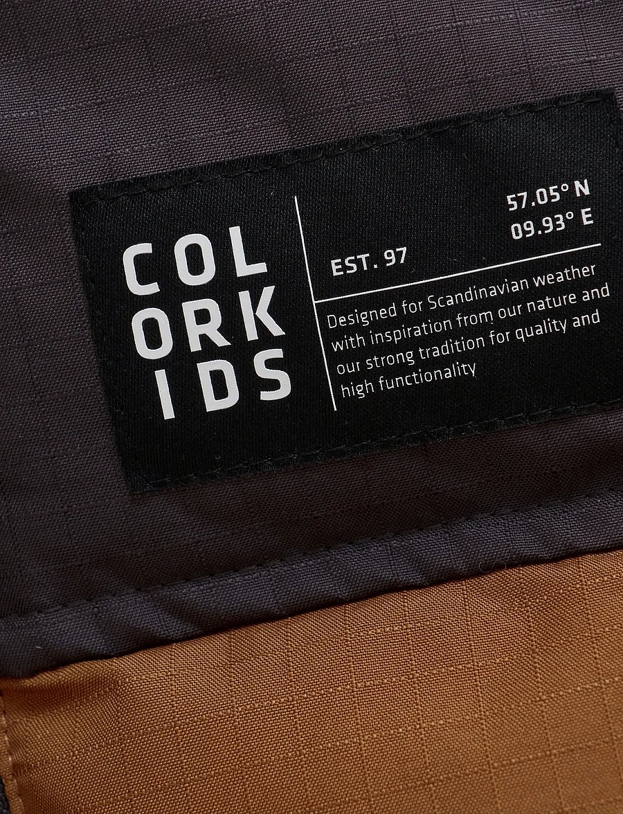 Color Kids - Jr. Jacket - Box & Quilt - isolierte jacken - nuthatch - 2
