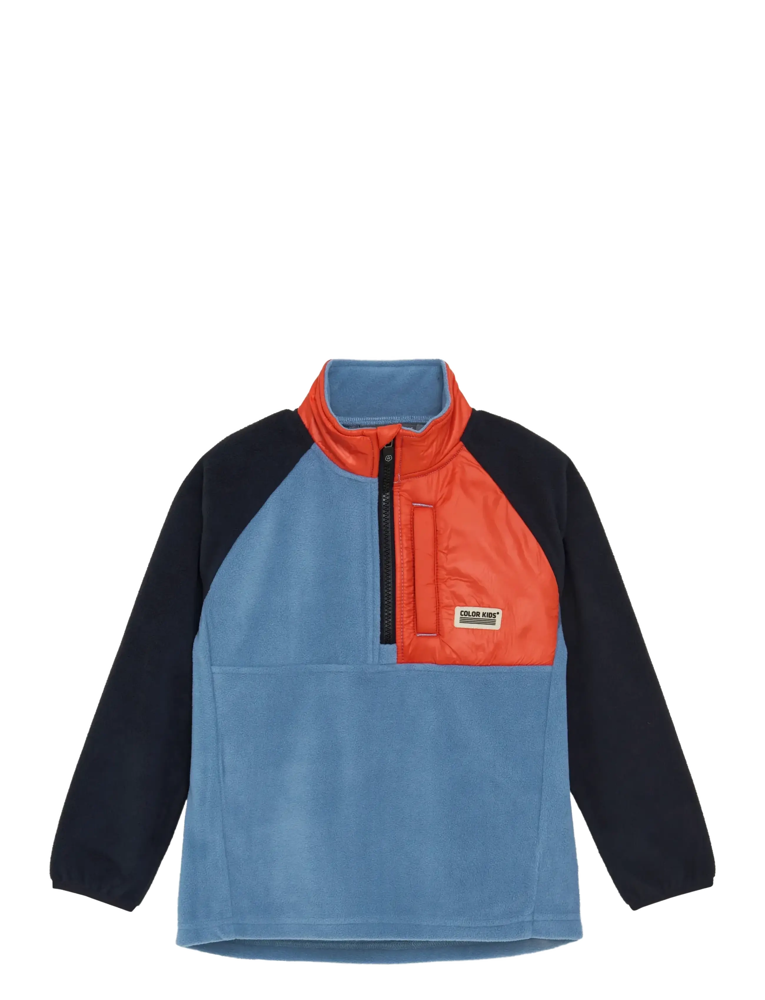 Color Kids - Fleece Jacket - Anorak - efterårsjakker - coronet blue - 0