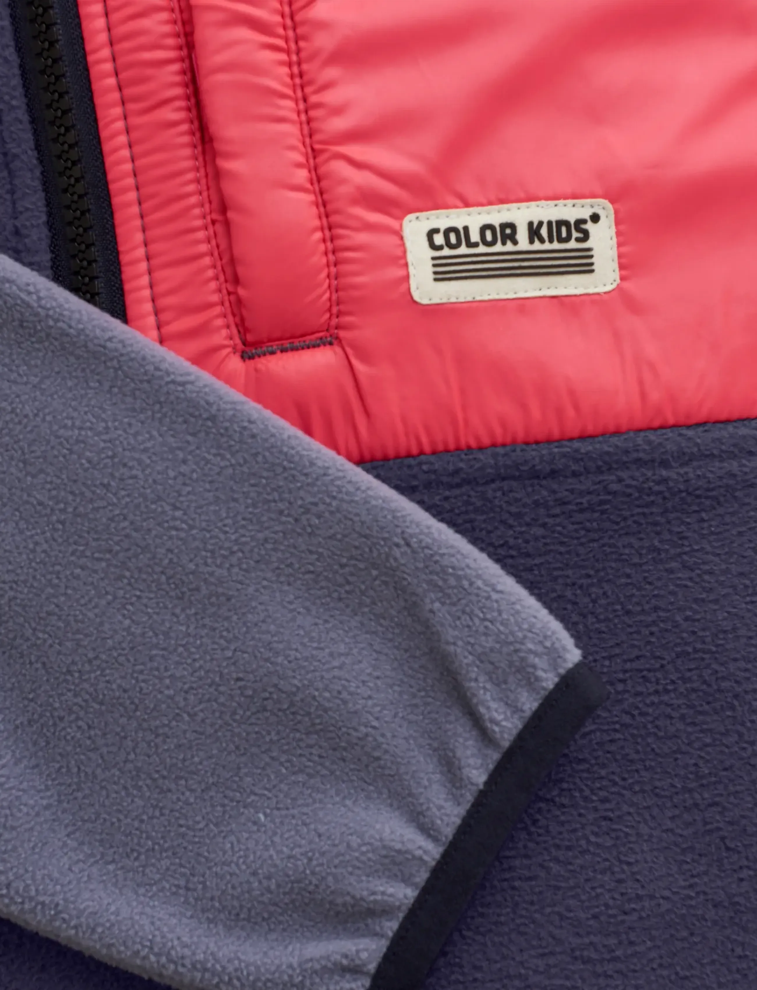 Color Kids - Fleece Jacket - Anorak - isolerade jackor - graystone - 2