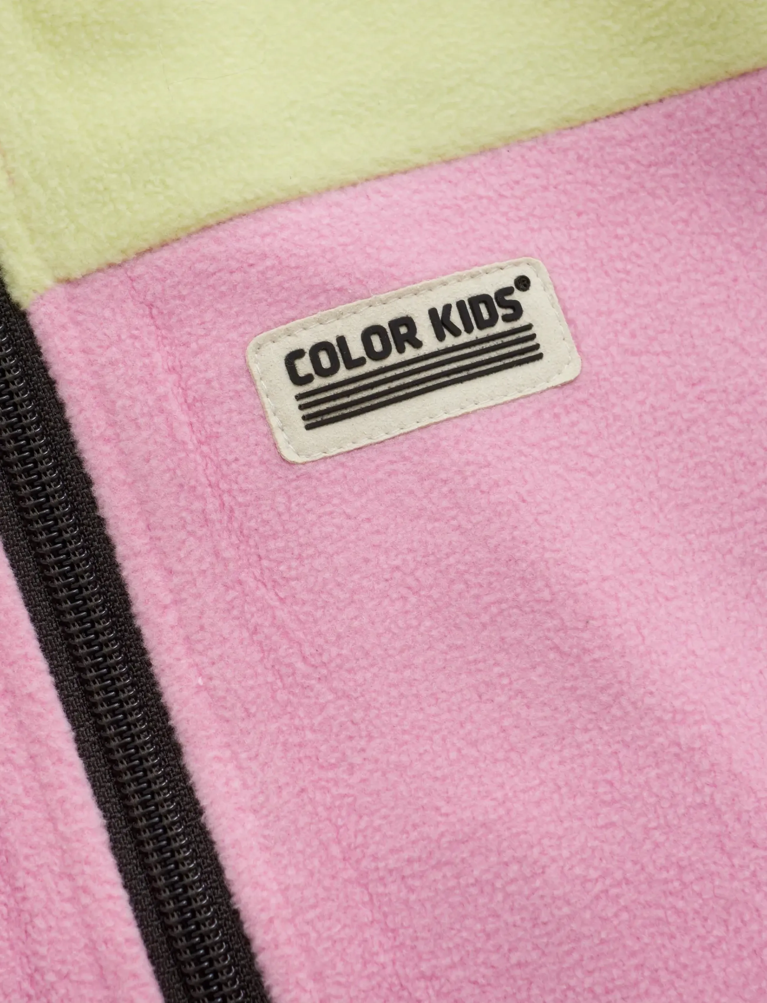 Color Kids - Fleece Waistcoat - Colorblock - bonbon - 2