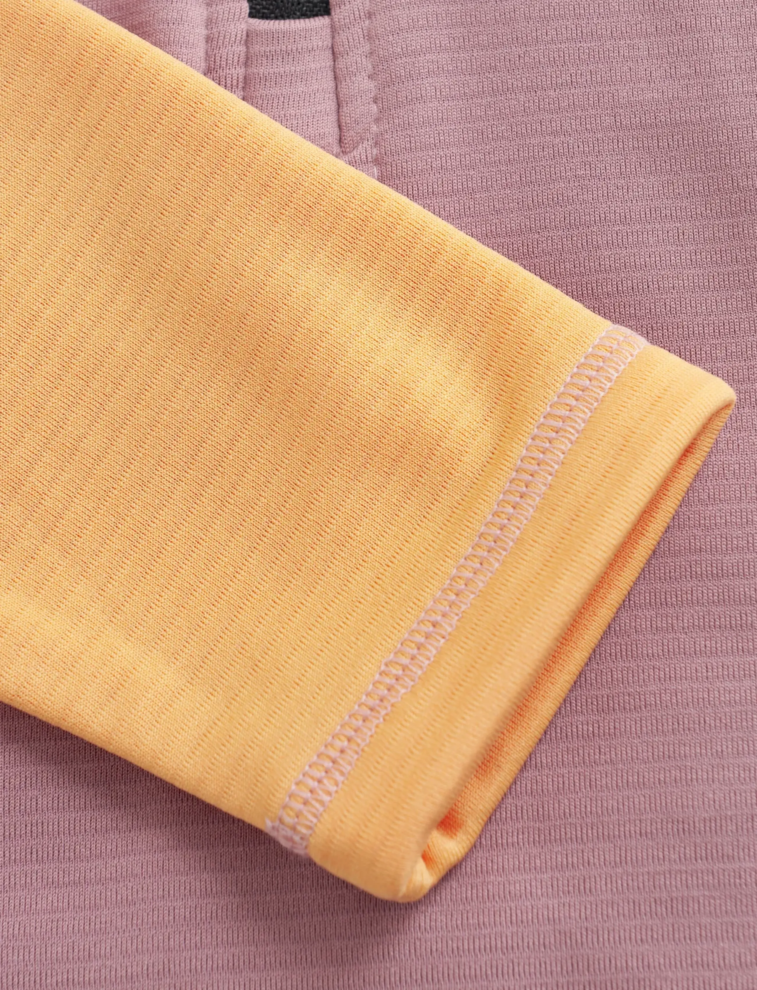Color Kids - Fleece Stretch - Colorblock - woodrose - 2