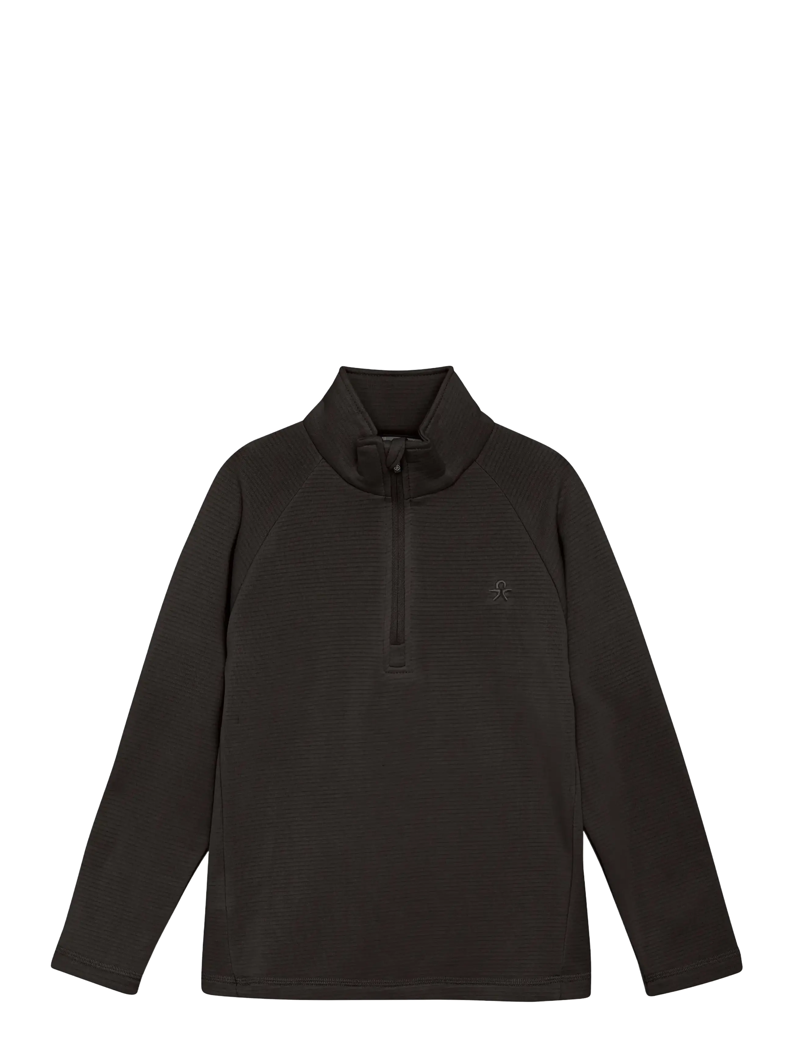 Color Kids Fleece Pulli - Stretch - Color Kids - PHANTOM / black