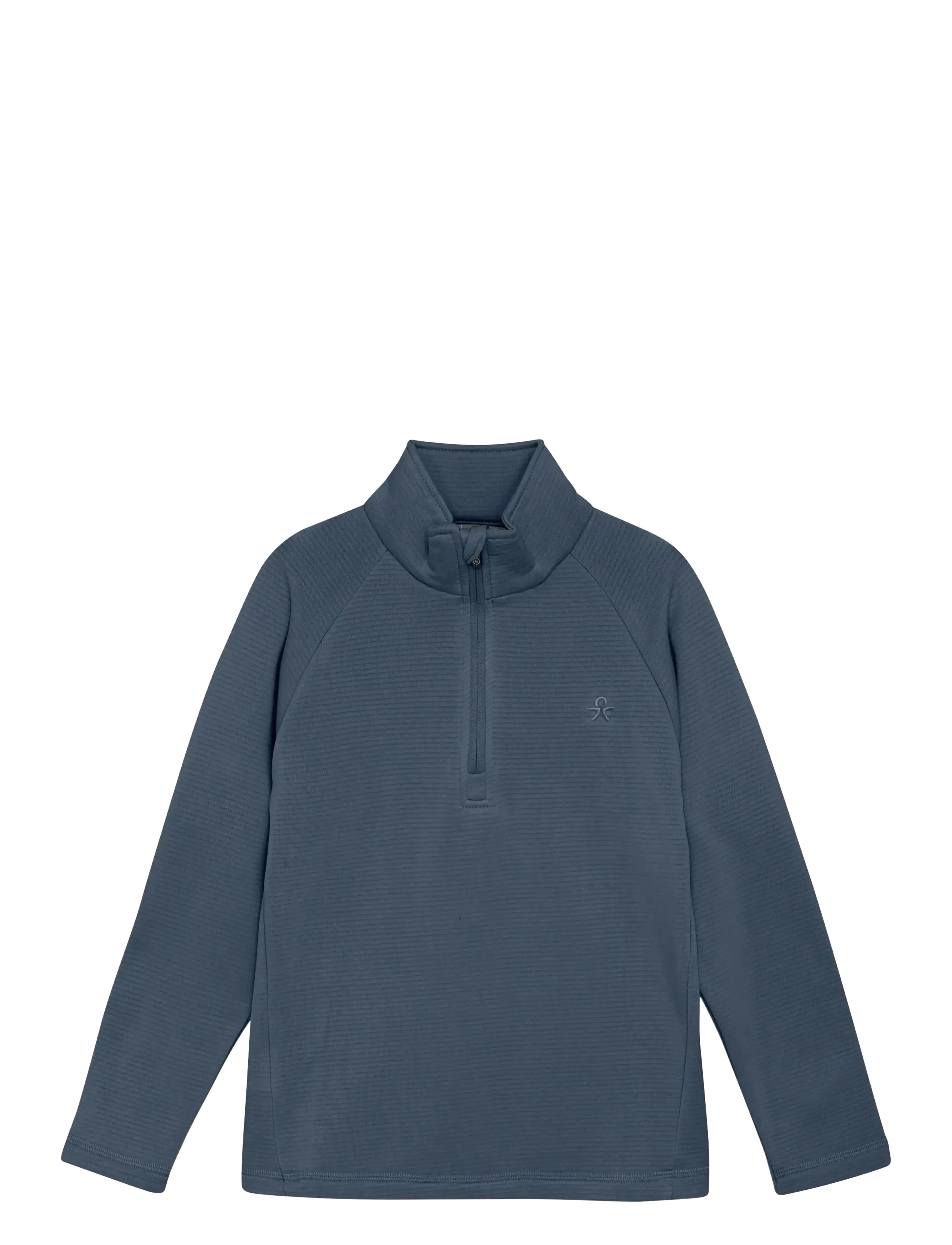 Color Kids Fleece Pulli - Stretch, 122, Blue, Yderbeklædning Af Fleece > Fleecejakker, Børn
