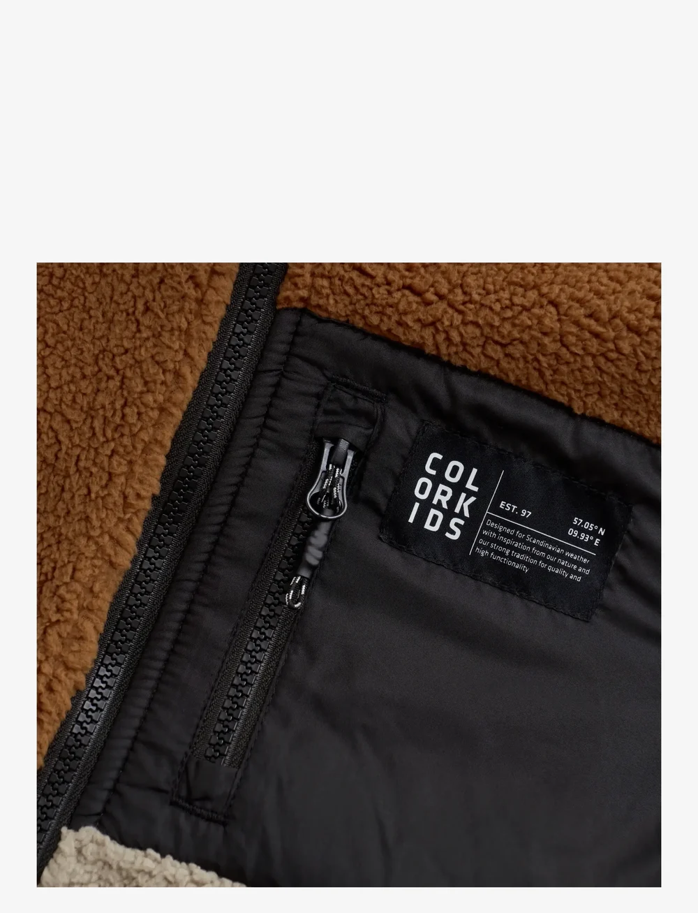 Color Kids - Fleece Jacket - isolierte jacken - nuthatch - 2